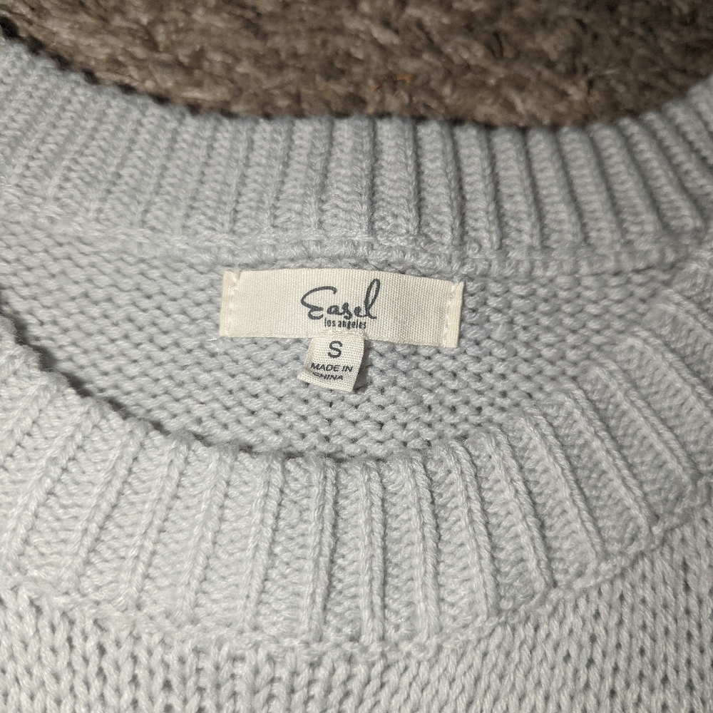 Easel Embroidered Sweater. - Picture 2 of 3
